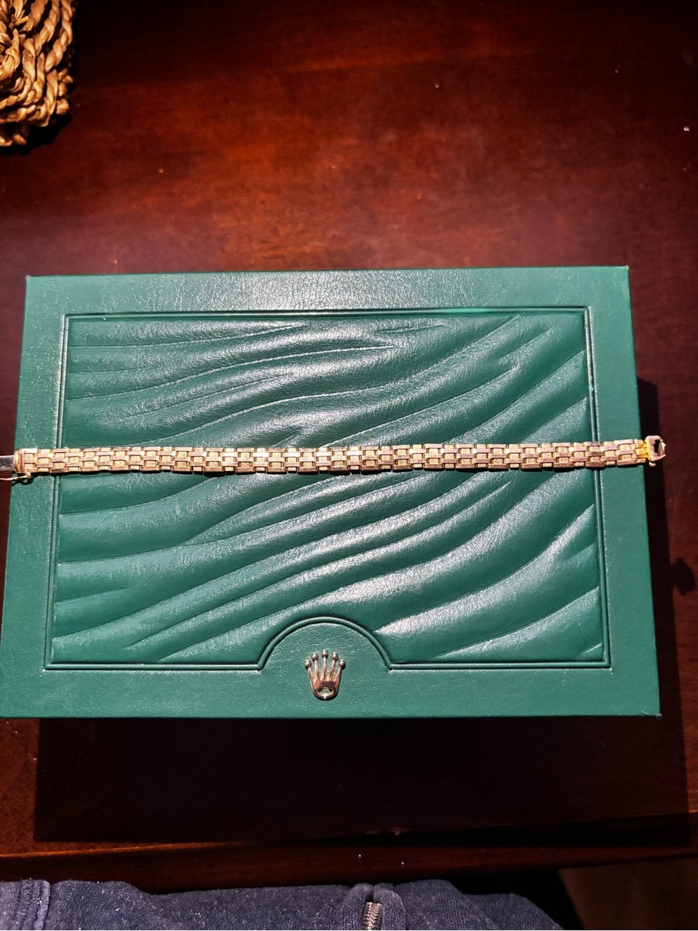 Gold-Tone Box Chain Bracelet - Women Accessories